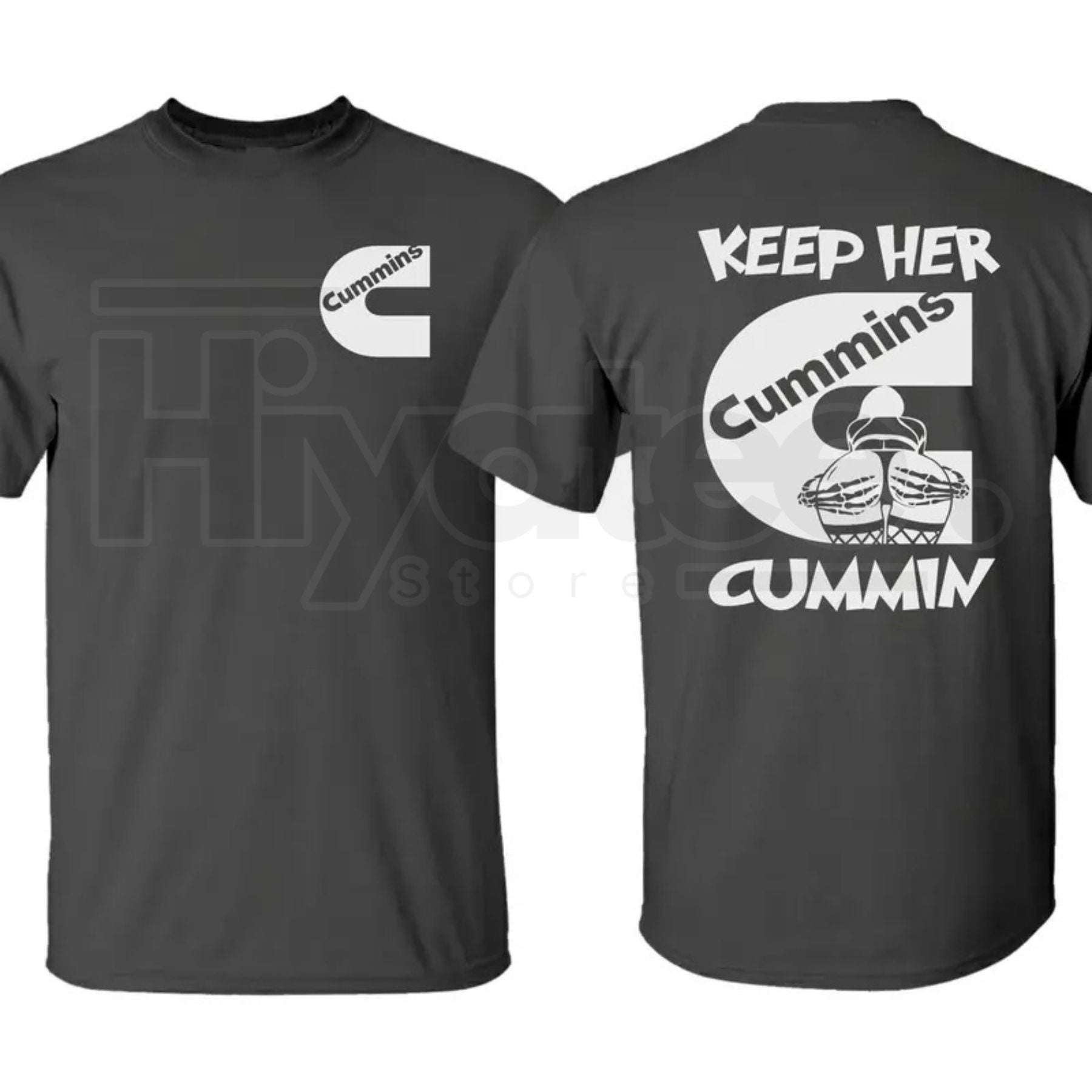 "Diesel Power" – Funny Retro Diesel Truck Streetwear Graphic Top