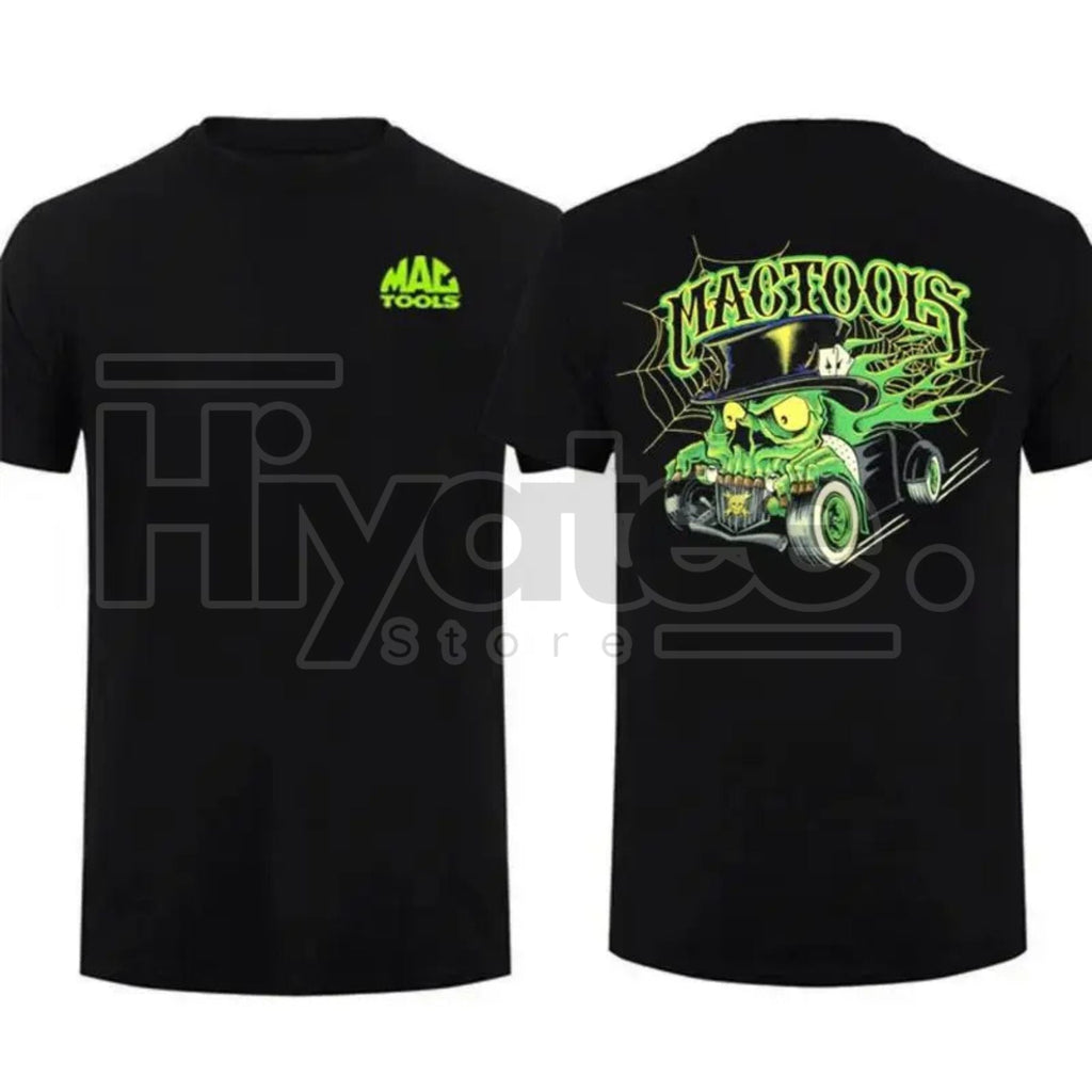 "Vintage 90s Mac Tools" – Hotrod Rat Fink Style Mechanic Graphic Top
